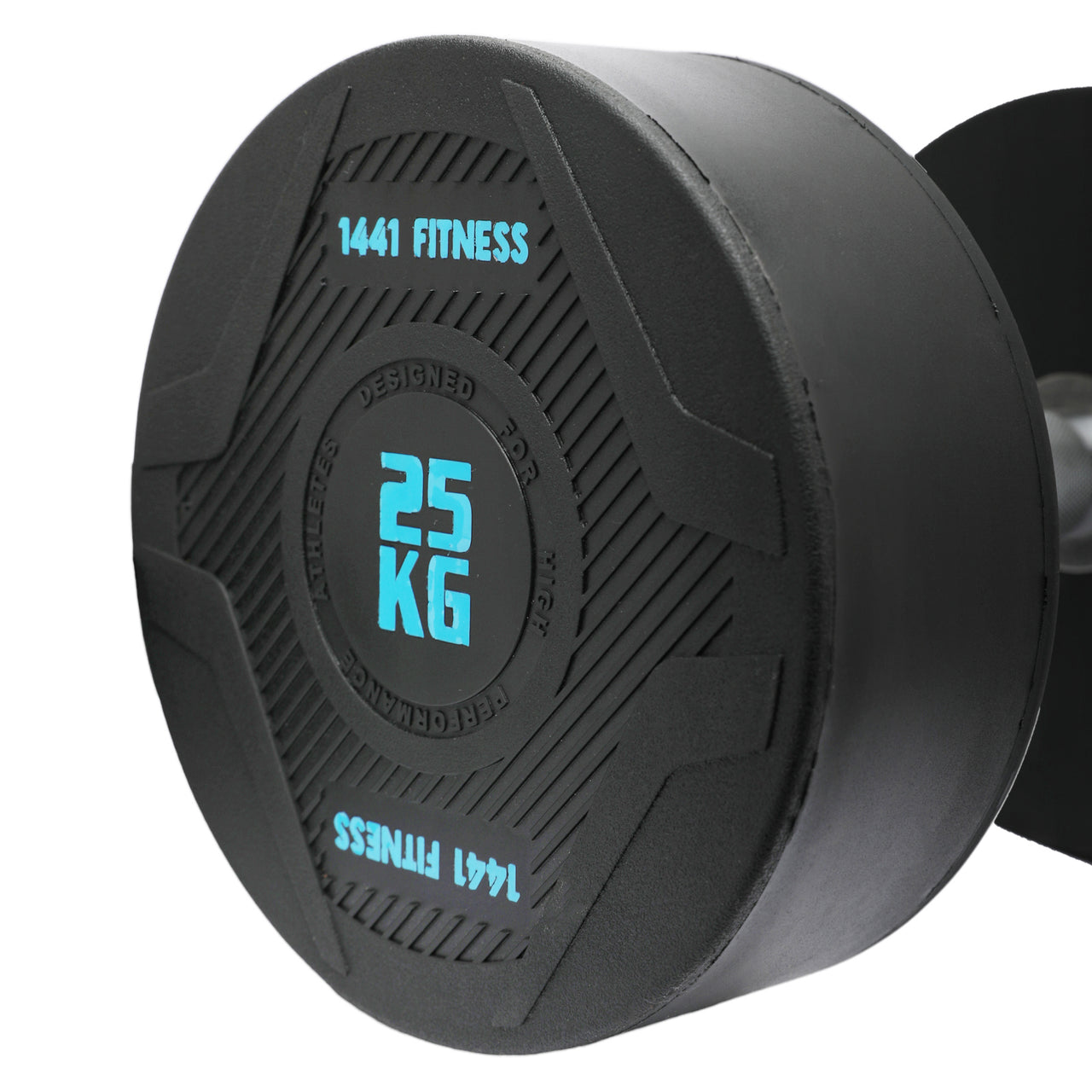 1441 Fitness PU Round Dumbbells - 2.5 kg to 50 KG (Sold in Pair)