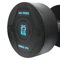 Thumbnail for 1441 Fitness PU Round Dumbbells - 2.5 kg to 50 KG (Sold in Pair)
