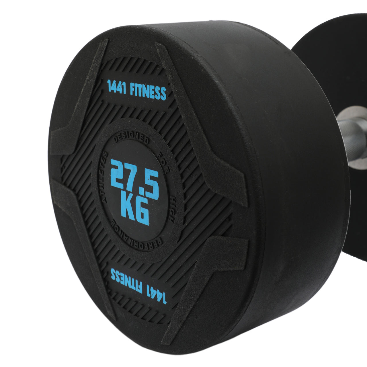 1441 Fitness PU Round Dumbbells - 2.5 kg to 50 KG (Sold in Pair)