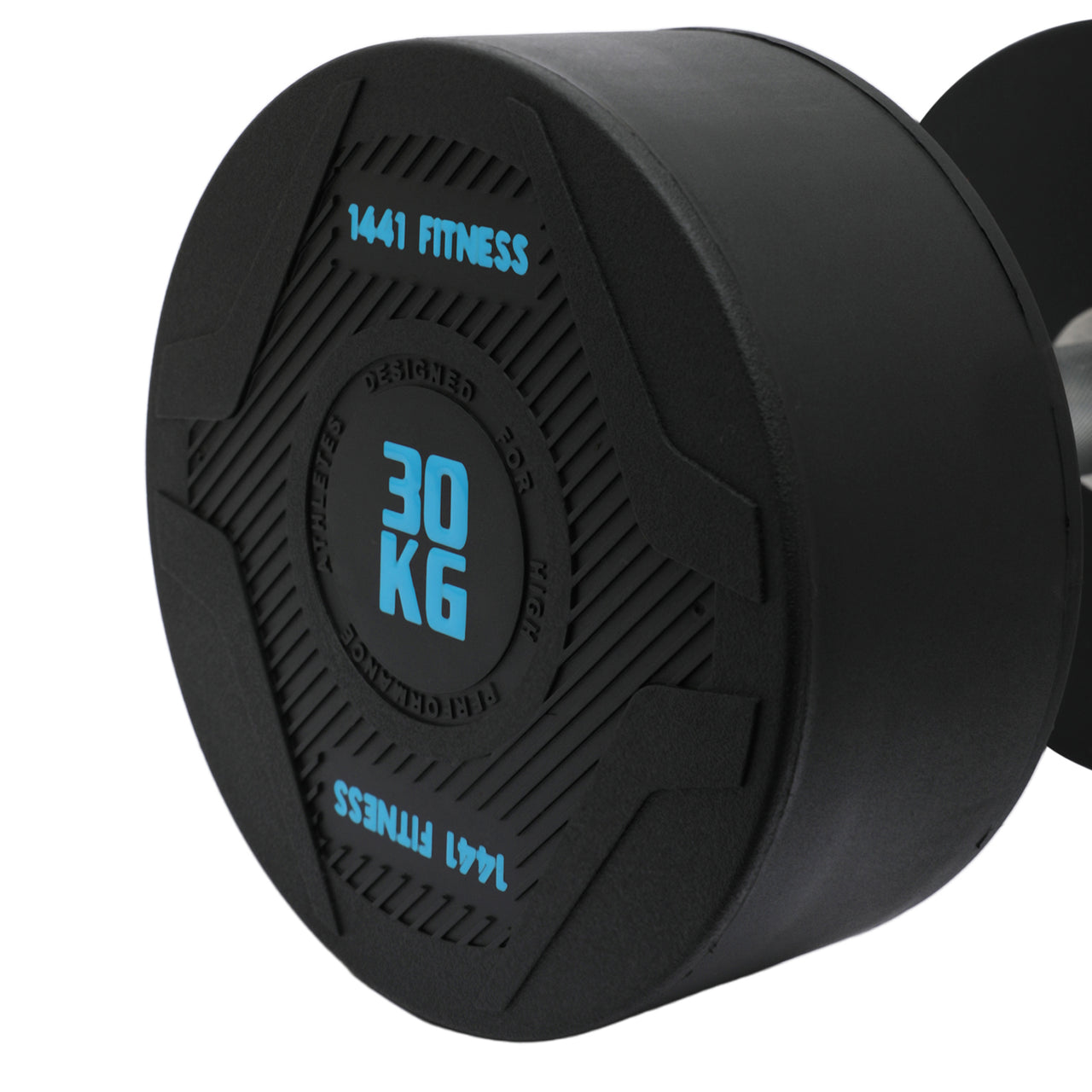 1441 Fitness PU Round Dumbbells - 2.5 kg to 50 KG (Sold in Pair)