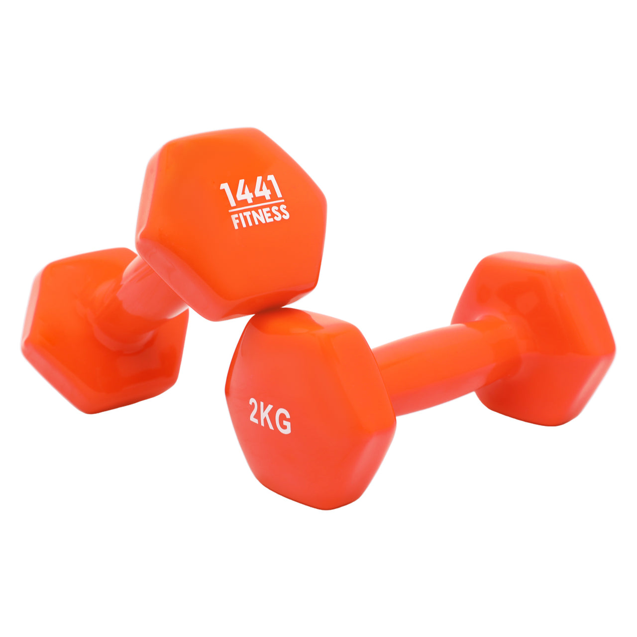 1441 Fitness Vinyl Dumbbells 1 kg to 10 kg