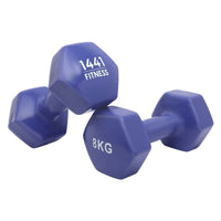 Thumbnail for 1441 Fitness Vinyl Dumbbells 1 kg to 10 kg