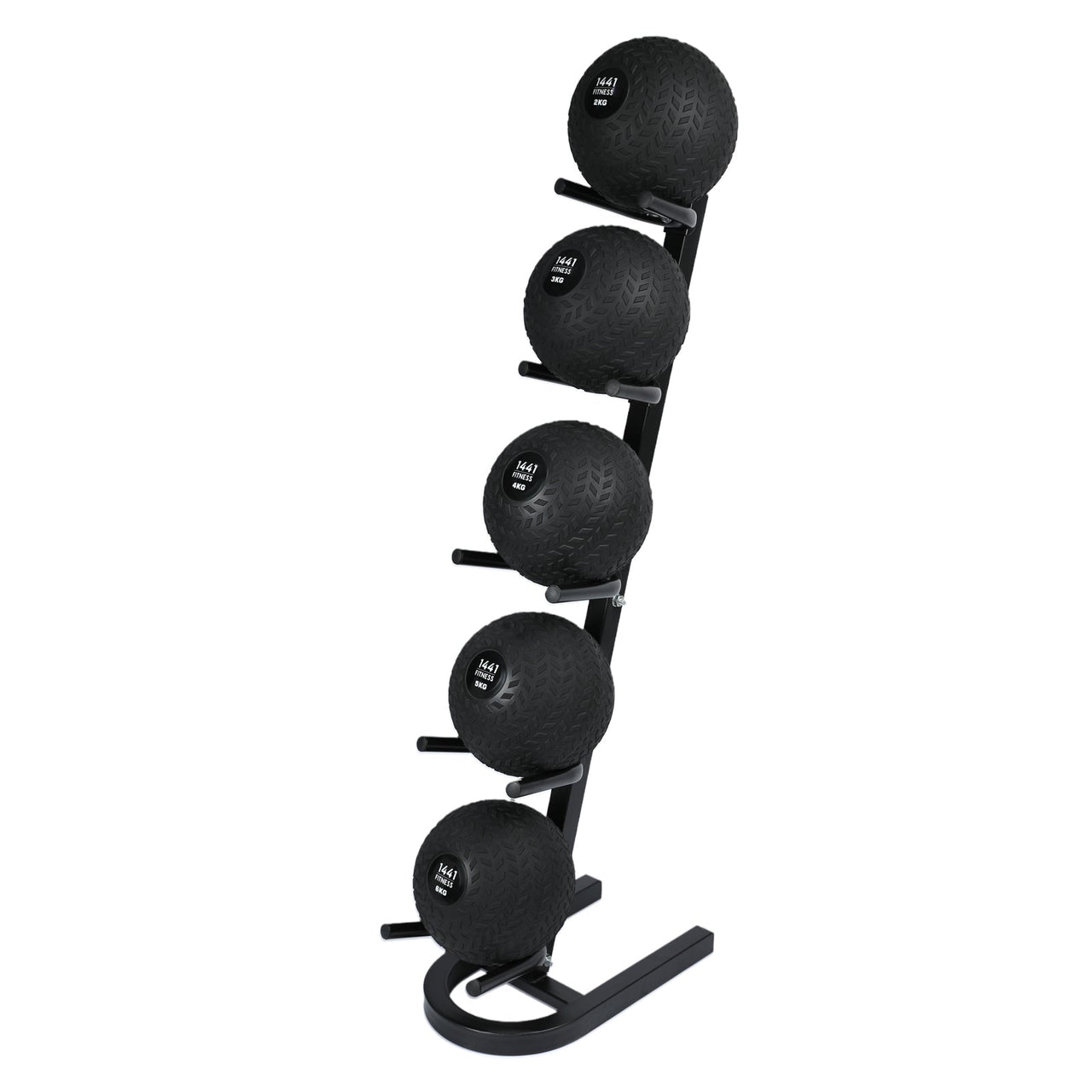 Z Grip Slam ball Combo Set - 8 Kg to 15 Kg with Ball Rack