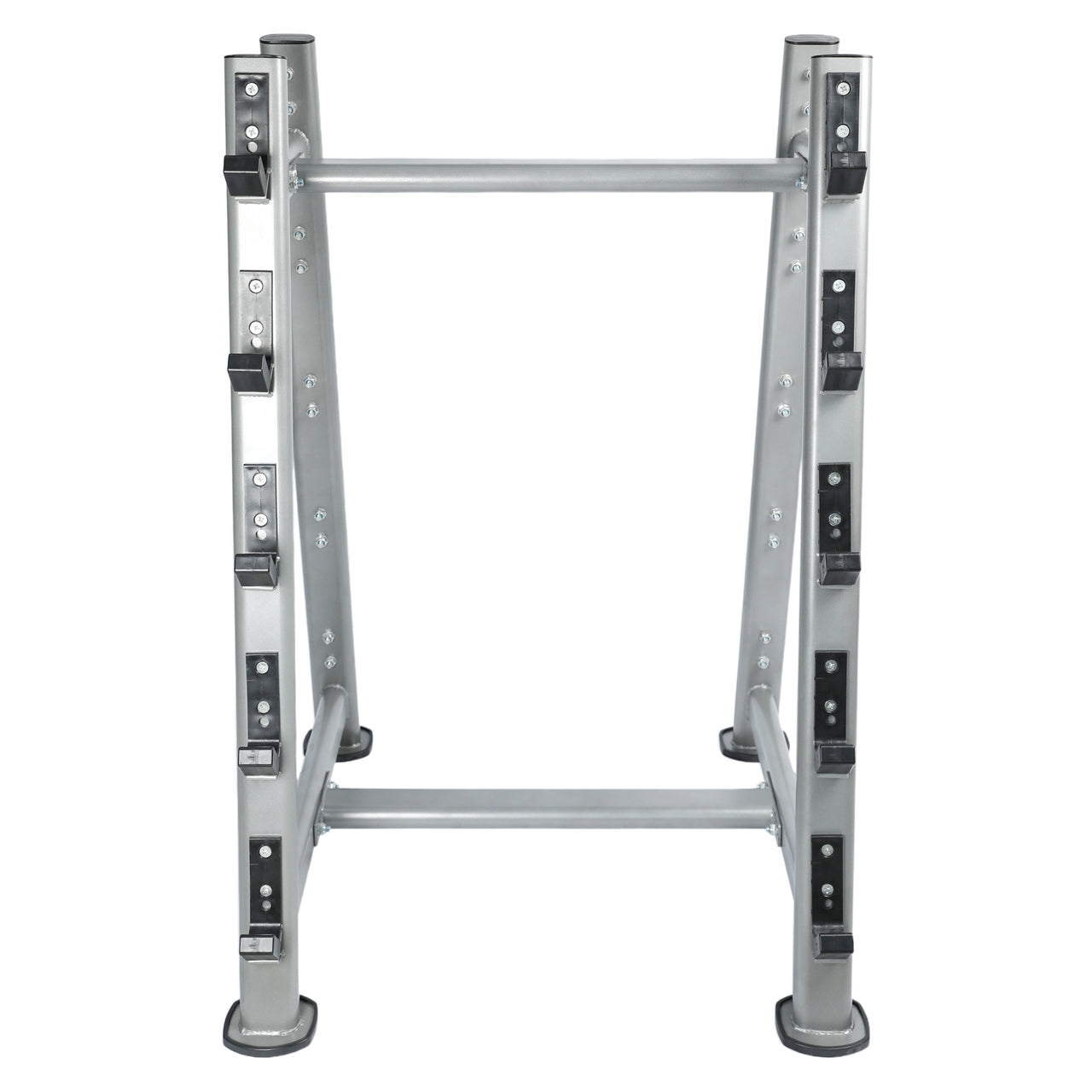 Fixed Straight PU Barbell Set with Rack - 10 Kg to 30 Kg