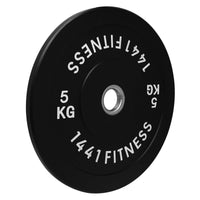 Thumbnail for Black Rubber Bumper Plate - 5 KG