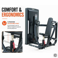 Thumbnail for Insight Fitness Seated Chest Press - SA035