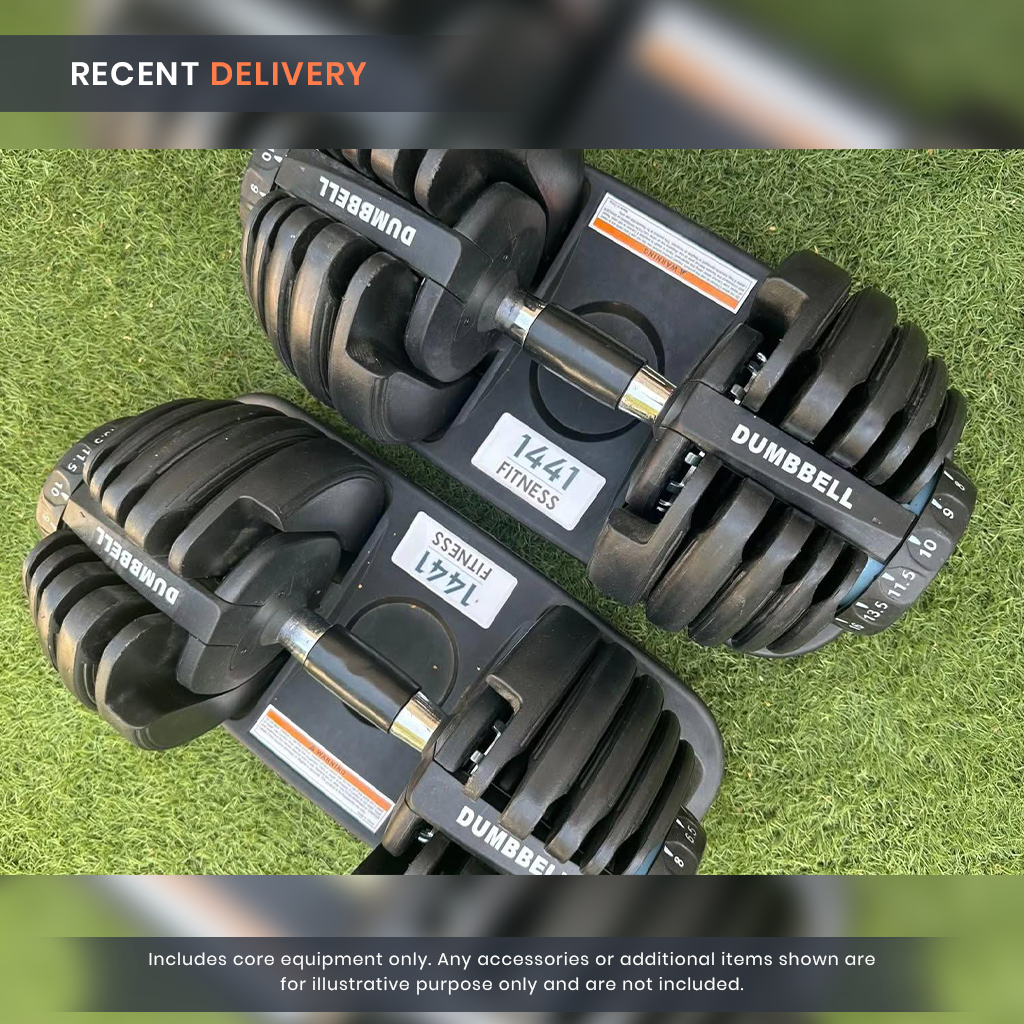 Adjustable Dumbbell Set - 5 Kg - 40 Kg ( Sold as Pair )