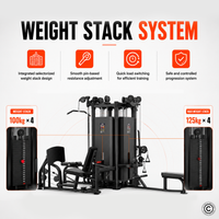 Thumbnail for Insight Fitness 4 Station Multi Gym - SA023