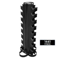 Thumbnail for 1441 Fitness Hard Chrome Dumbbells Set with Pillar Rack - 1 Kg to 10 Kg