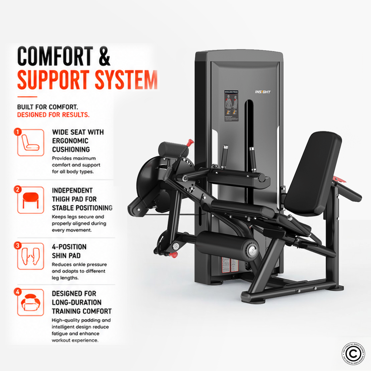 Insight Fitness Leg Curl / Extension - SA037