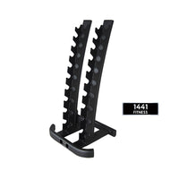 Thumbnail for 1441 Fitness Premium 10 Pair Vertical Dumbbell Rack 