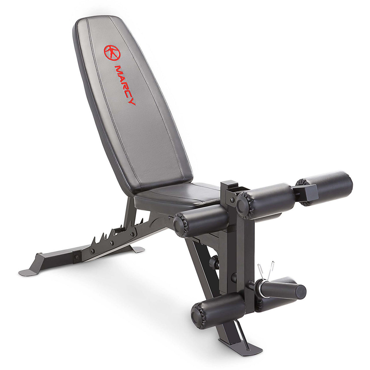 1441 Fitness Wall Mounted Squat Rack, Bumper Plate with Bench A8007 - Bundle Offer