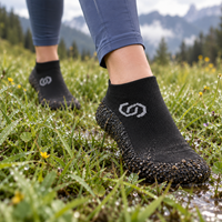 Thumbnail for Skinners Barefoot Socks 1.0 Black White