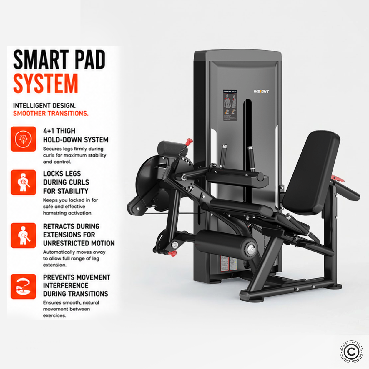 Insight Fitness Leg Curl / Extension - SA037