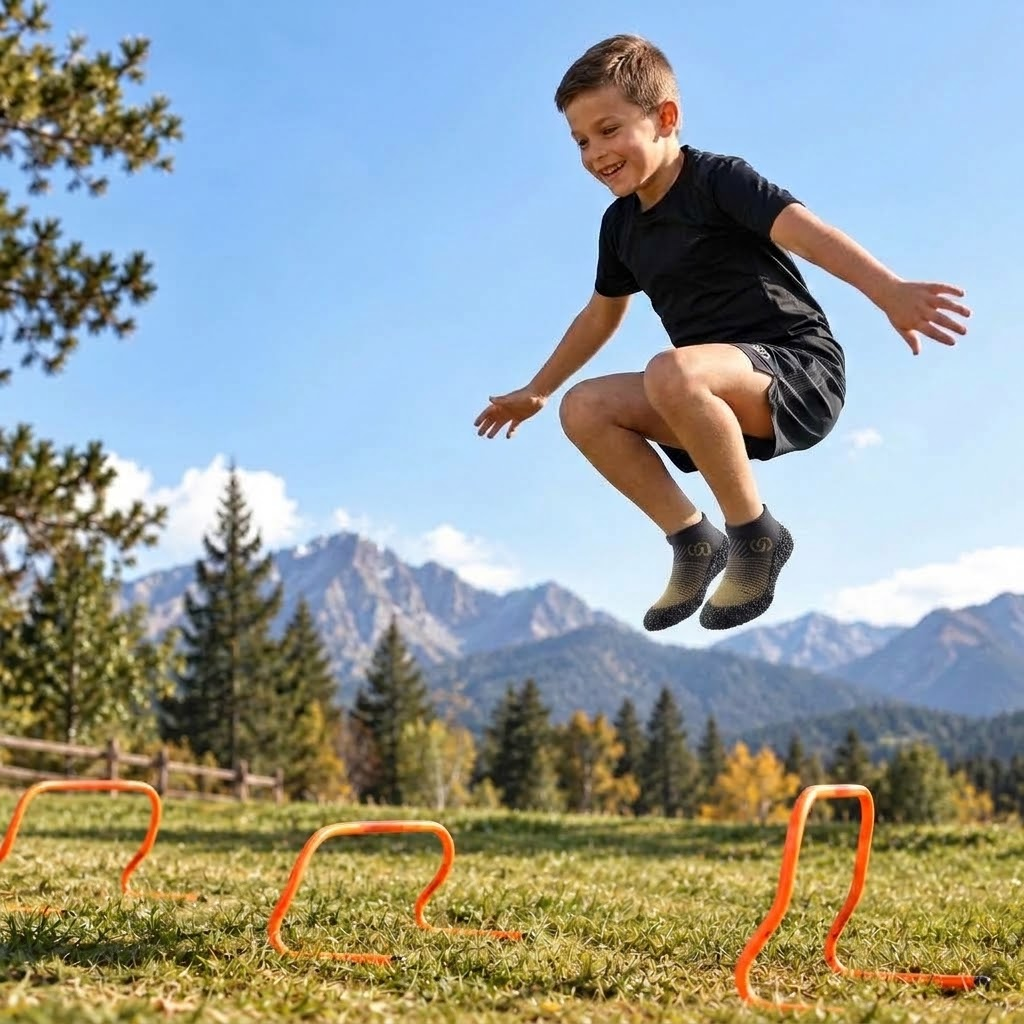 Skinners 2.0 Minimalist Kids Footwear - Moss
