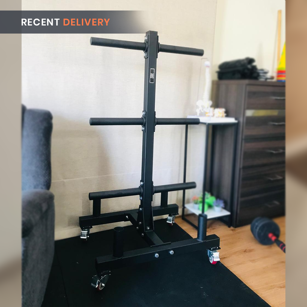 Commercial Plate Rack and Bar Holder with Wheels