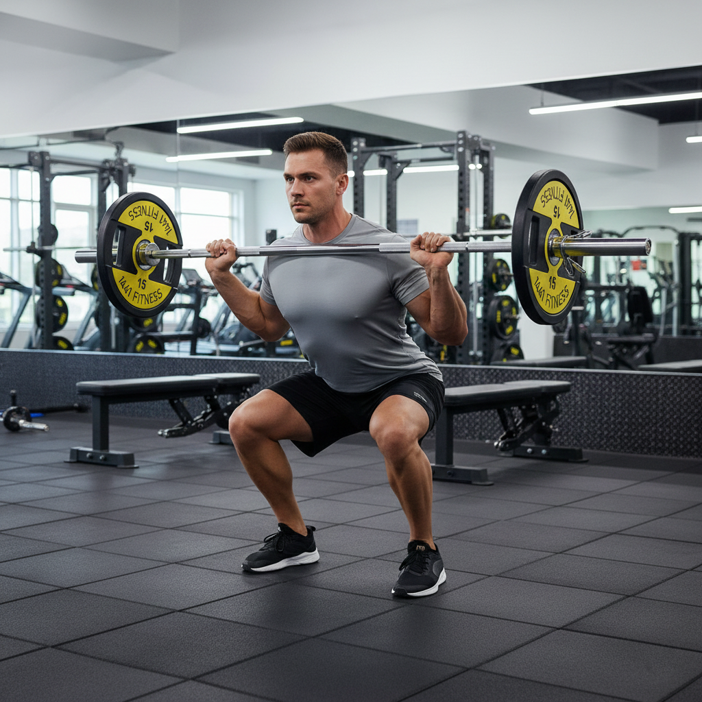 1441 Fitness Color Dual Grip Plate - 15 Kg