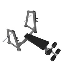 Thumbnail for 1441 Fitness Premium Series Olympic Decline Bench - 41FU3041