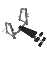 Thumbnail for 1441 Fitness Premium Series Olympic Decline Bench - 41FU3041 