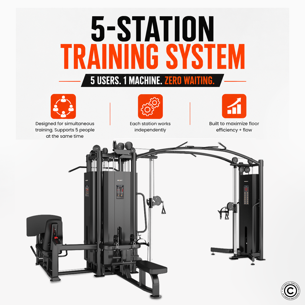 Insight Fitness 5 Stack Multi Station - SA038
