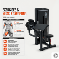Thumbnail for Insight Fitness SA Series Biceps Curl - SA006E