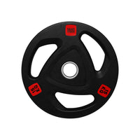 Thumbnail for 1441 Fitness Tri-Grip Olympic Rubber Plates 2.5 Kg to 20 Kg