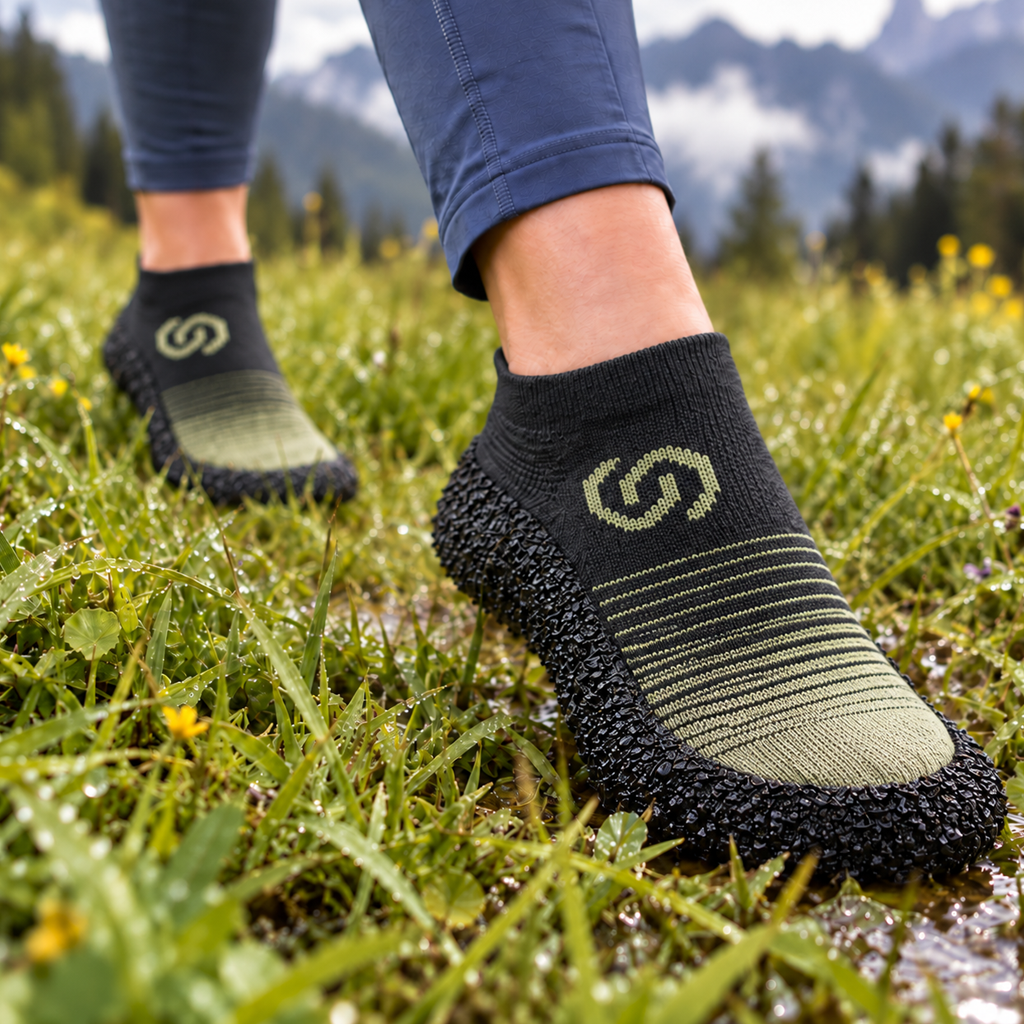 Skinners Barefoot Socks 2.0 Moss