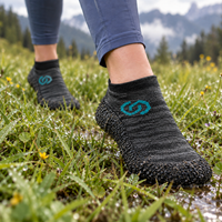 Thumbnail for Skinners Barefoot Socks 1.0 Metal Grey - XS