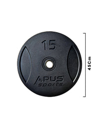 Thumbnail for Apus Premium Olympic Bumper Plates 5 KG - 20 KG (Sold as Per Piece) with 1 Year Warranty