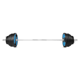 1441 Fitness 7 Ft Olympic Bar with Dual Grip  Olympic Plates Set | 160 kg