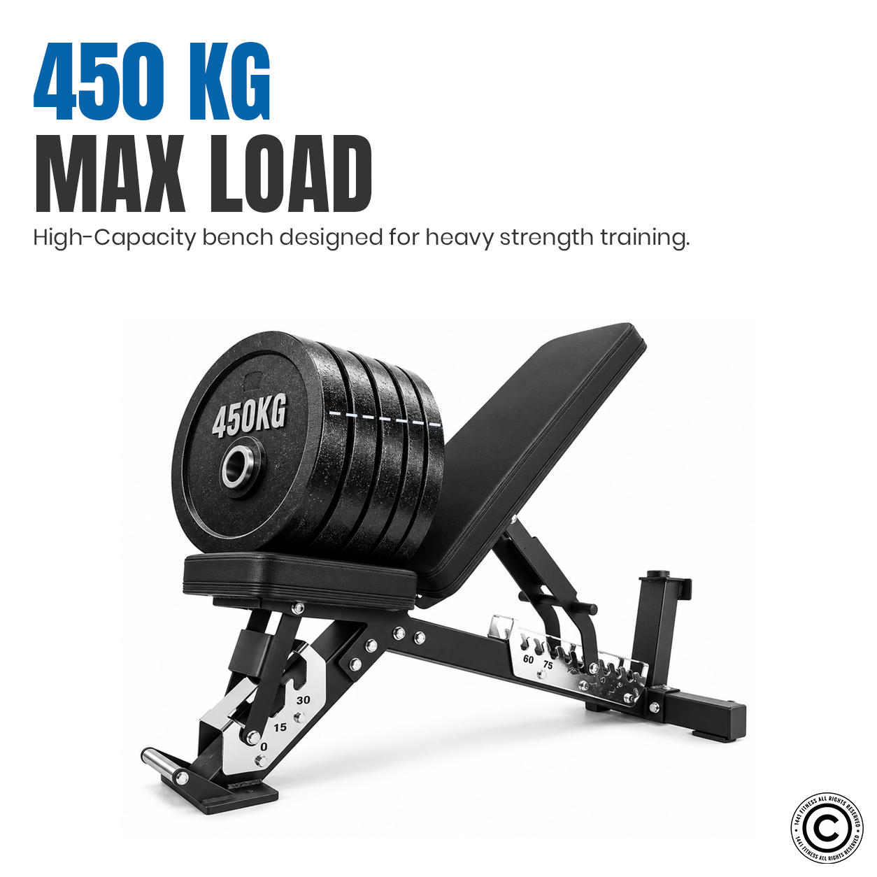 Flat Incline Bench - A8008