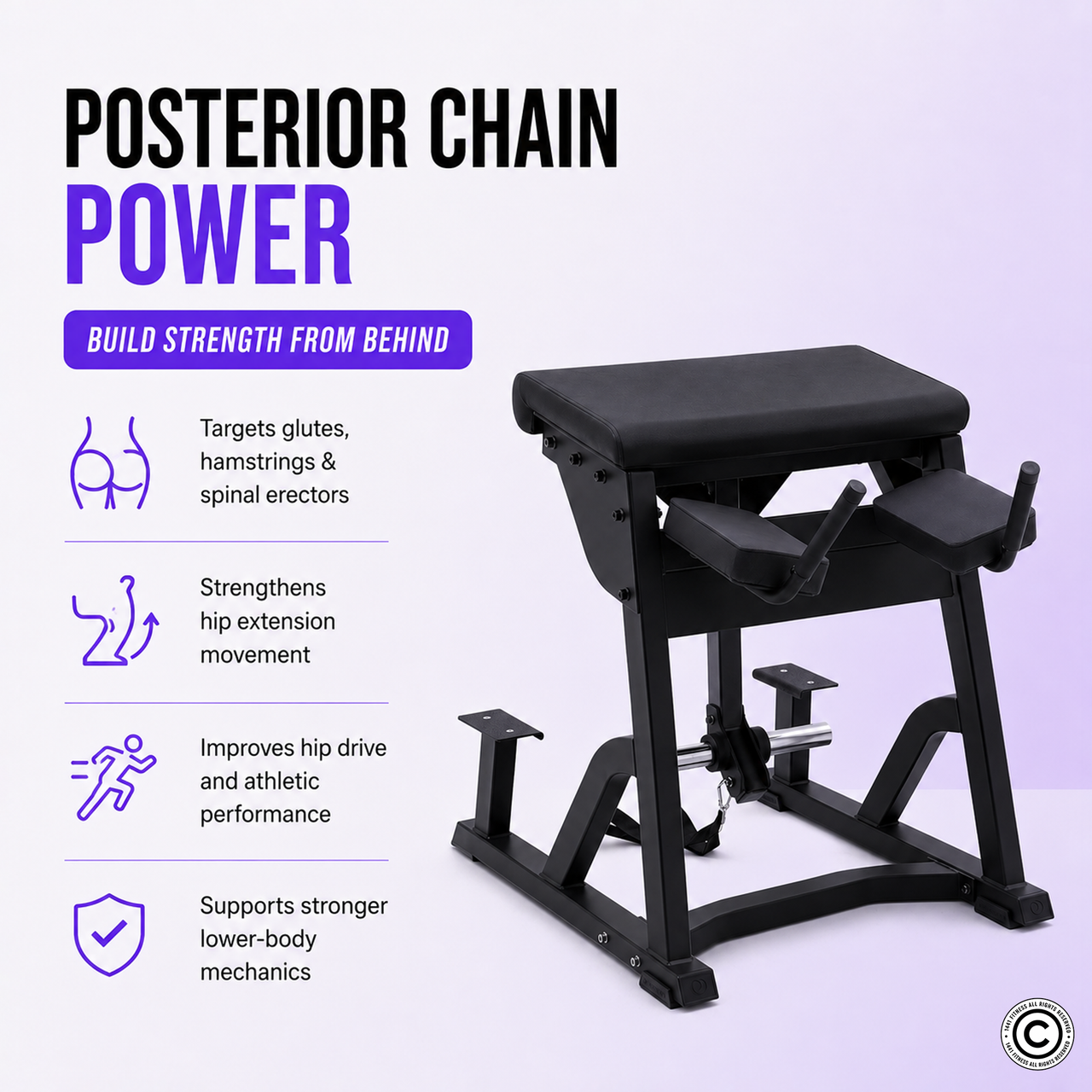 Insight Fitness Reverse Hyper - PB407