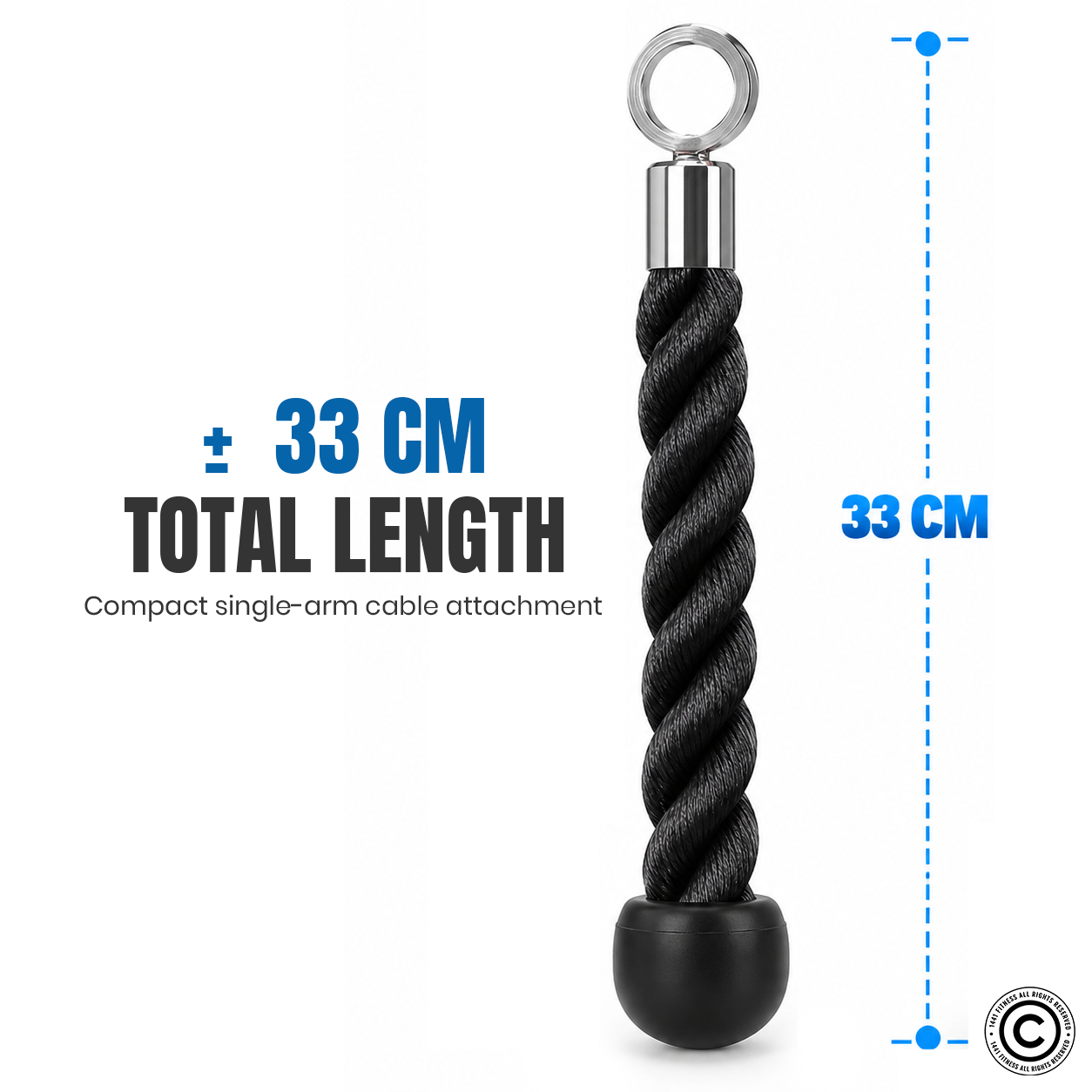 Lat Attachment - Single  Rope