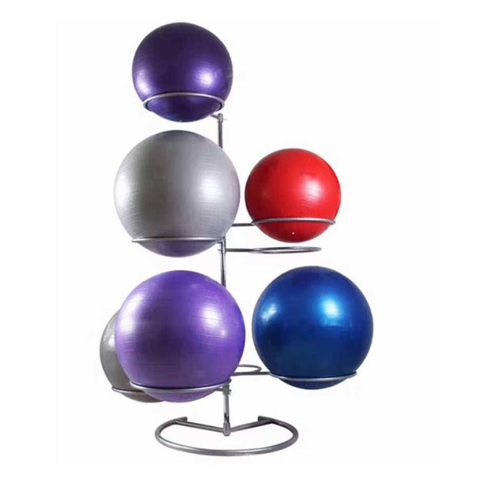 1441 Fitness Gym Ball Storage Rack - 9 Pcs