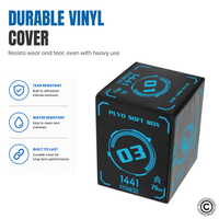 Thumbnail for 3 in 1 Foam Premium Plyometric Box