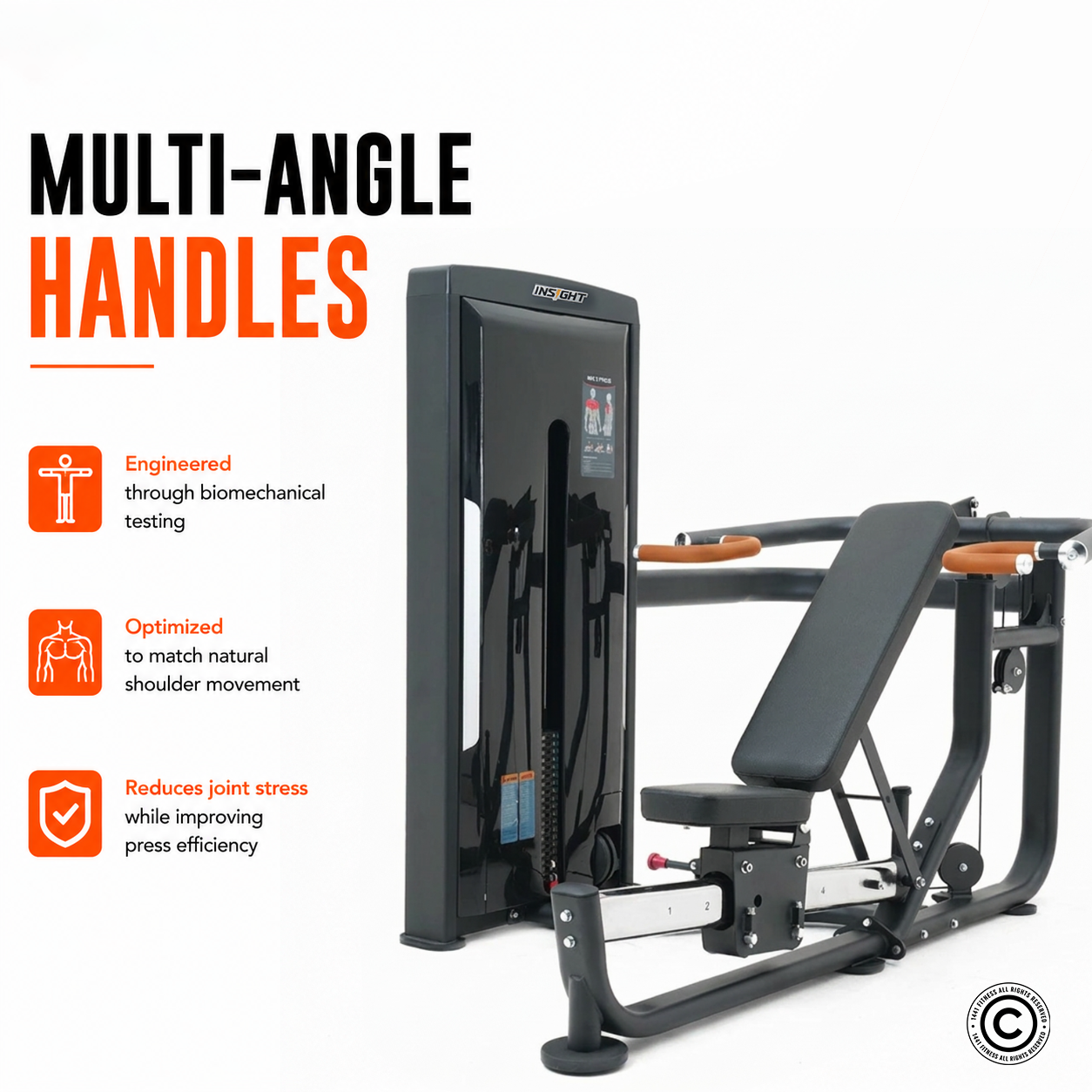 Insight Fitness Chest & Shoulder Press - SA029