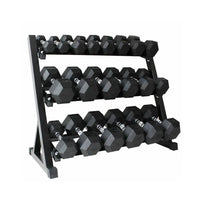 Thumbnail for Hex Dumbbells Set with Rack - 2.5 Kg to 25 Kg