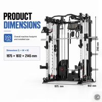 Thumbnail for Insight Fitness Multi Function with Smith Machine - C5
