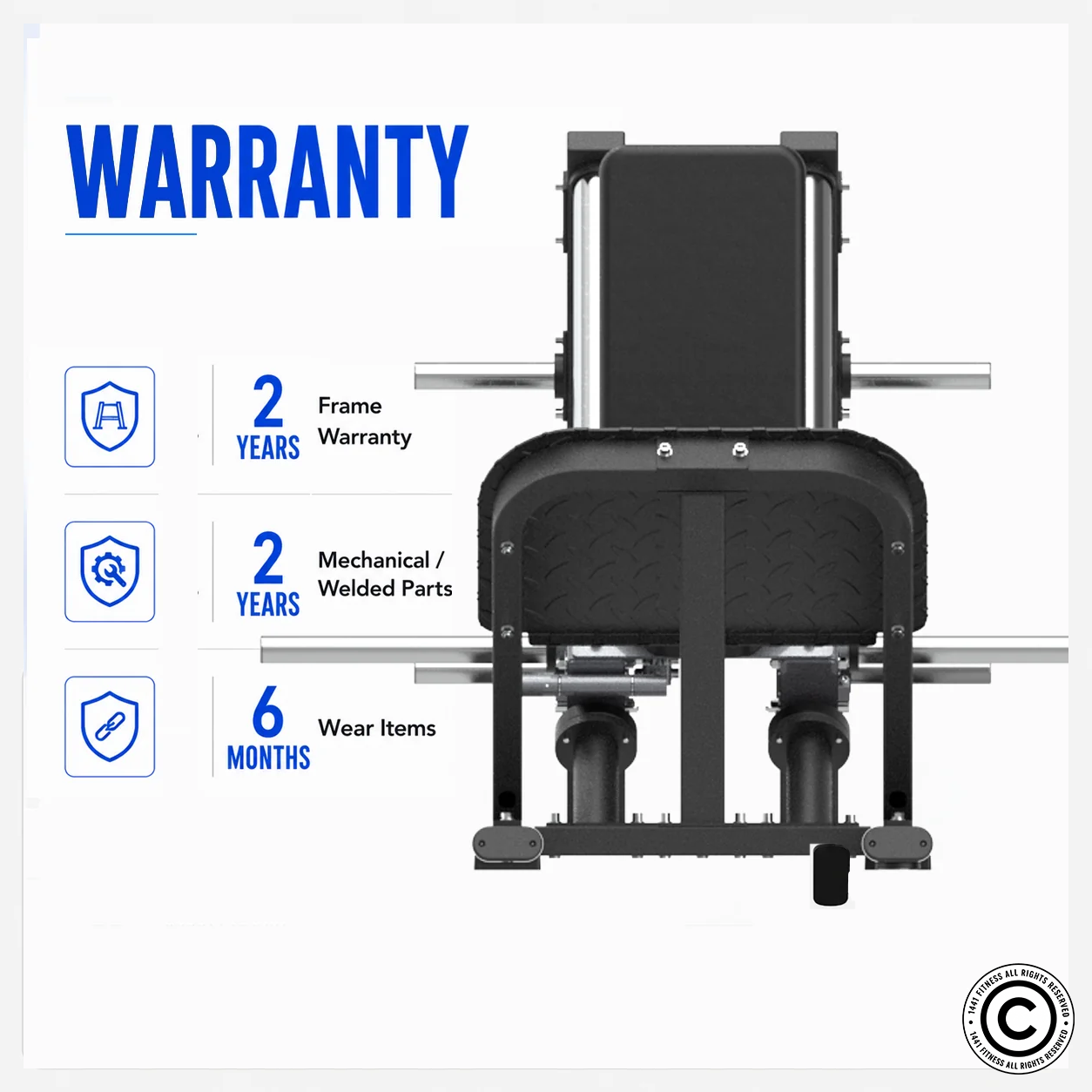 Insight Fitness Hack Squat  - SH009