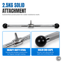 Thumbnail for Lat Attachment Bicep Bar