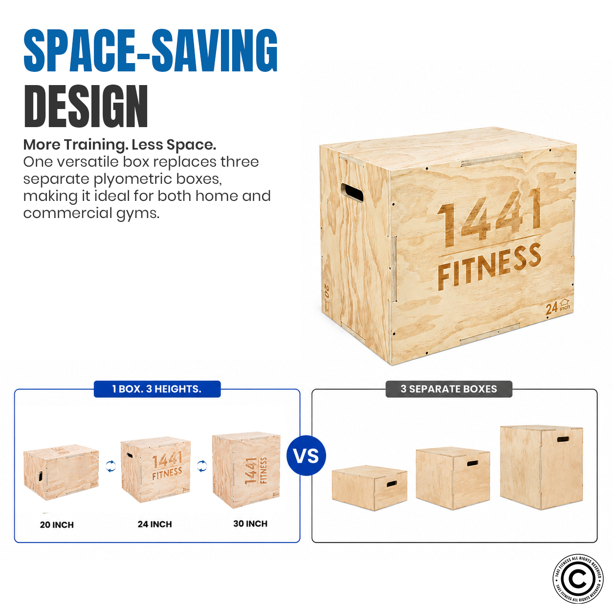 Wooden Plyo box
