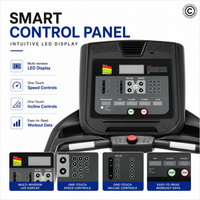 Thumbnail for Insight Fitness Commercial Treadmill - CT3000