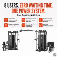 Thumbnail for Insight Fitness 8 Stack Multi Station - SA039