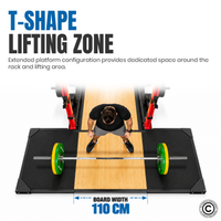 Thumbnail for 1441 Fitness T Shape Weight Lifting Platform