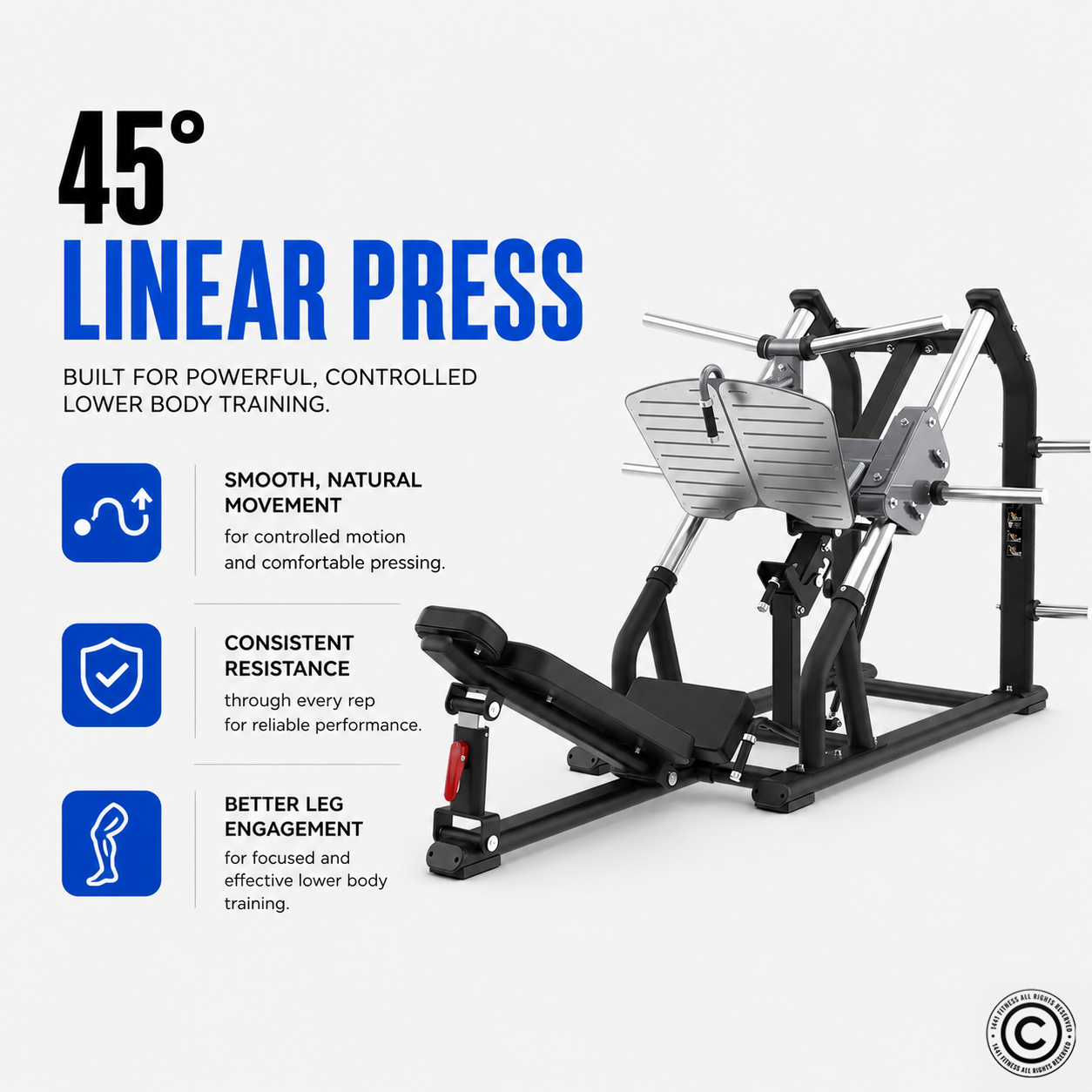 Insight Fitness Linear Leg Press - SH019