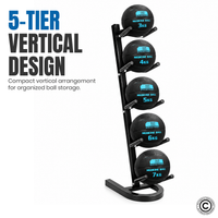 Thumbnail for 1441 Fitness Professional Pharmaceutical Ball Rack - MND-WG212