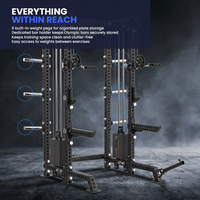 Thumbnail for Insight Fitness Half Rack With Dual Pulley RR-HR-75-03