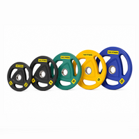 Thumbnail for Tri Grip Color PU Olympic Plates 2.5 Kg to 20 Kg - 1 Year Warranty