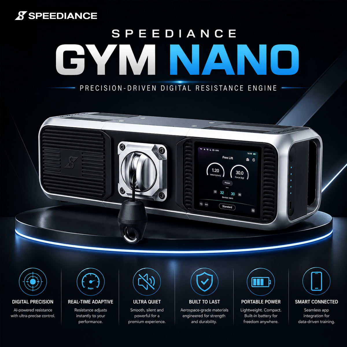 Speediance Gym Nano Portable Digital Resistance Trainer