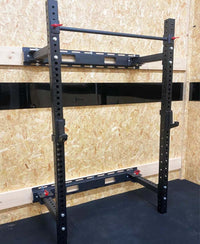 Thumbnail for 1441 Fitness Heavy Duty Wall Mounted Foldable Squat Rack
